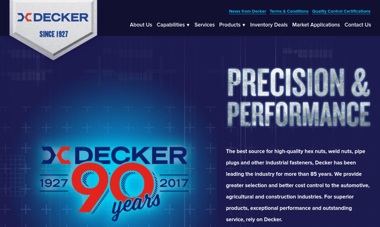 Decker Manufacturing Corporation