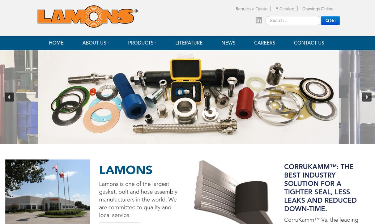 Lamons Gasket Company | Fastener Manufacturers