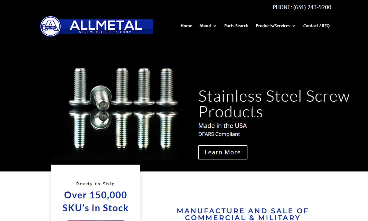 Allmetal Screw Products Corp.